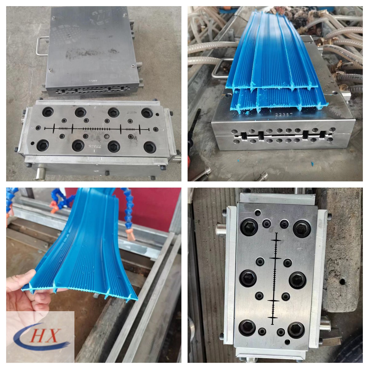 extrusion mould for PVC profiles